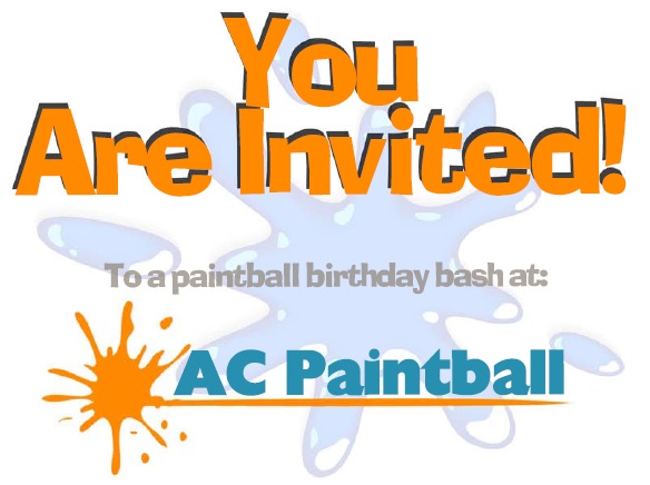 ac paintball birthday party