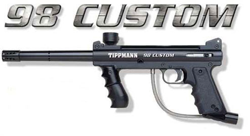 98 custom tippmann paintball gun