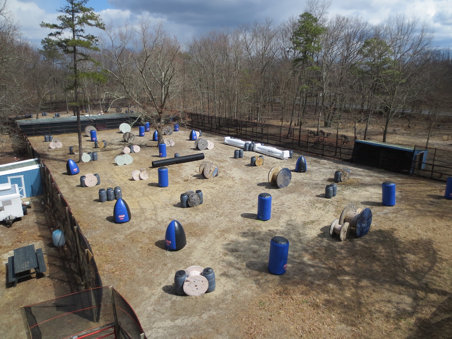 Paintball Speedball Field Layout